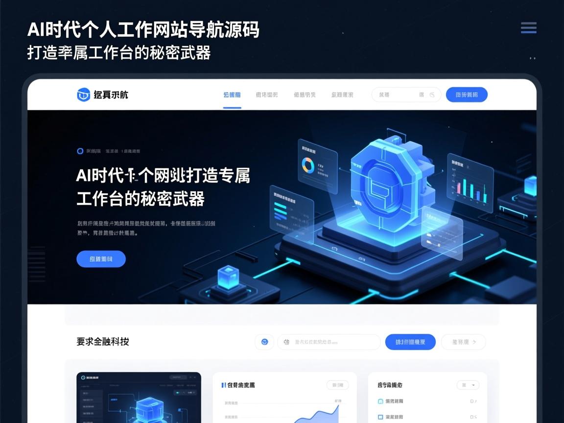 AI时代个人工作网站导航源码,打造专属工作台的秘密武器