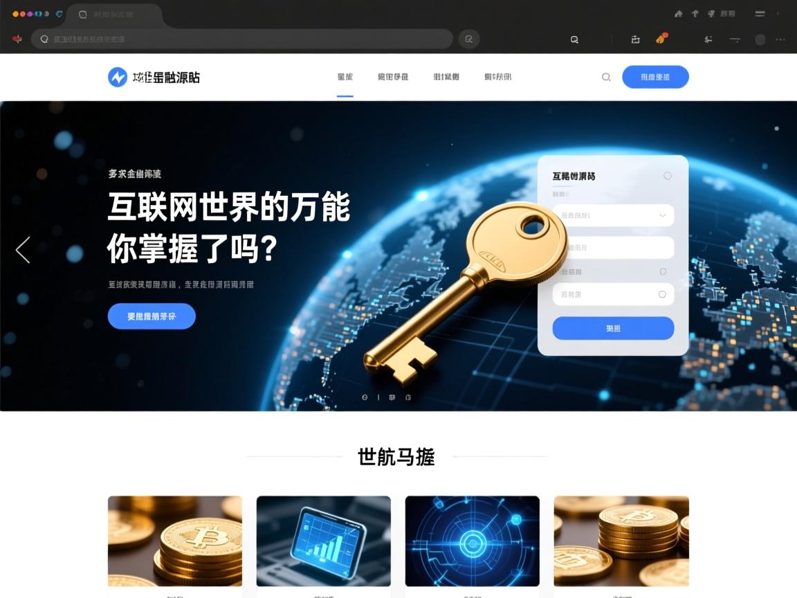 多功能网站导航源码,互联网世界的万能钥匙,你掌握了吗?