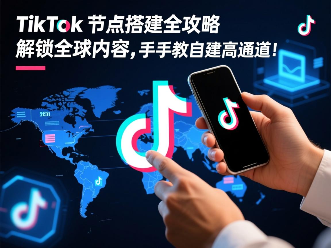 TikTok节点搭建全攻略,解锁全球内容,手把手教你自建高速通道!