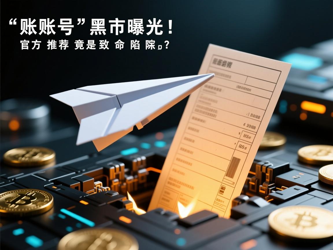 纸飞机账号黑市曝光!官方推荐竟是致命陷阱?