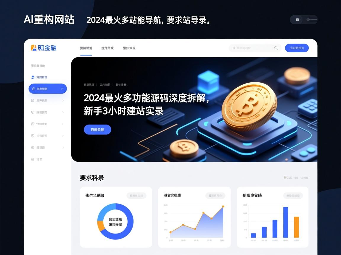 AI重构网站导航!2024最火多功能源码深度拆解,新手3小时建站实录