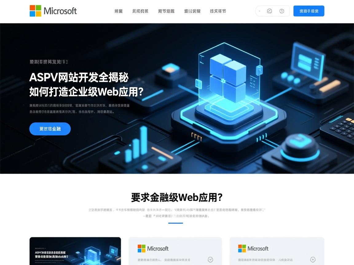 ASPX网站开发全揭秘，微软技术栈如何打造企业级Web应用？