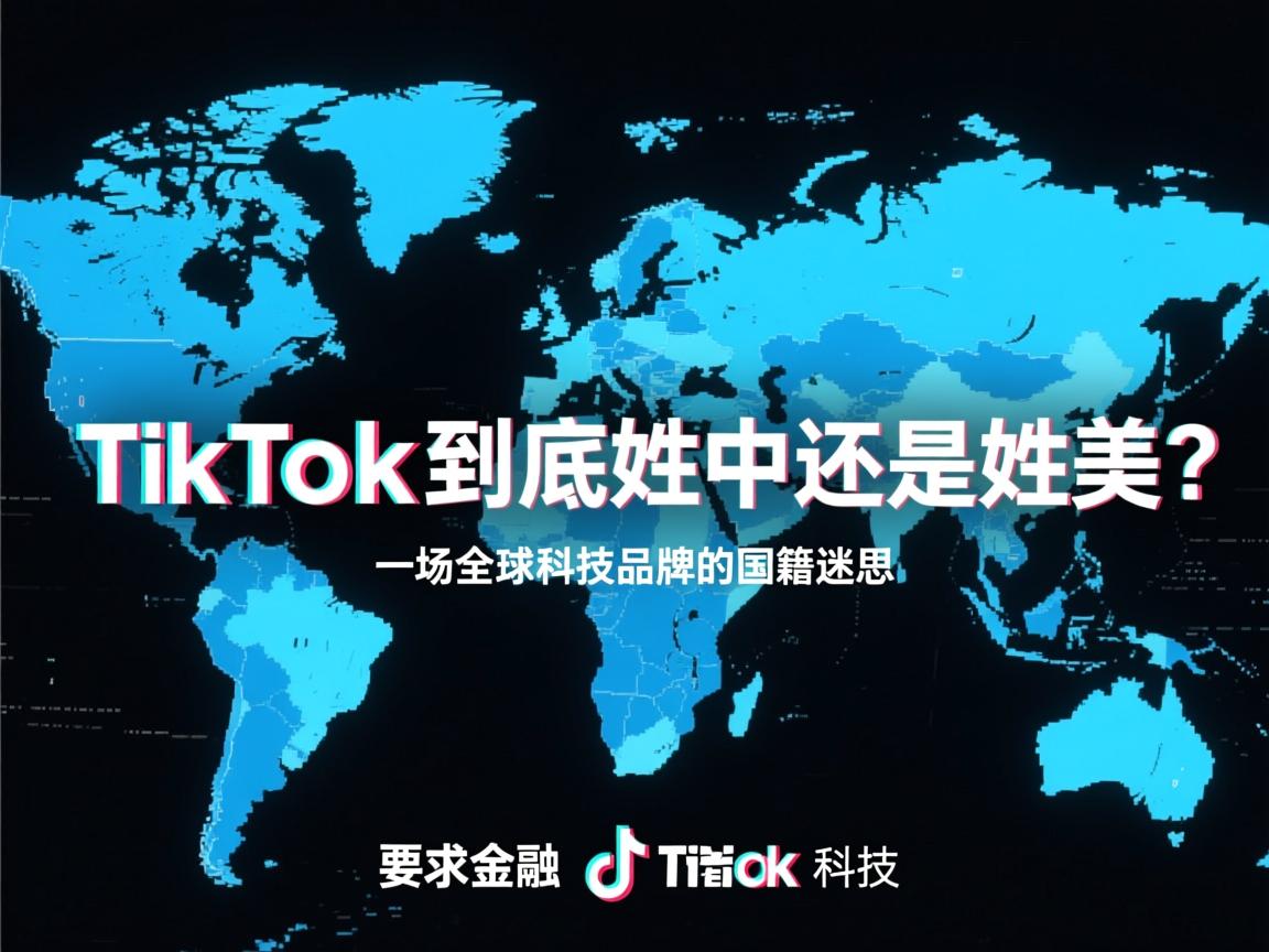 TikTok到底姓中还是姓美?一场全球科技品牌的国籍迷思