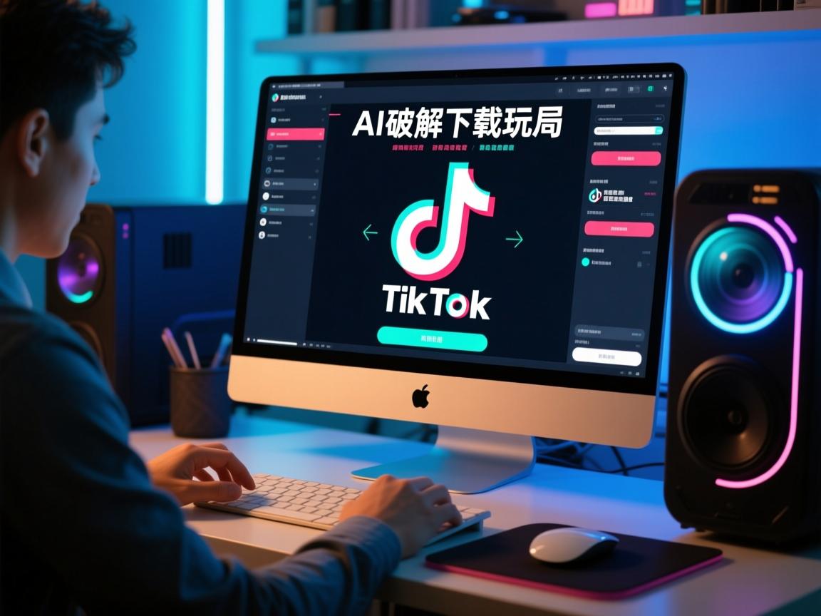 AI破解下载困局!电脑玩转TikTok终极指南,跨境玩家连夜收藏