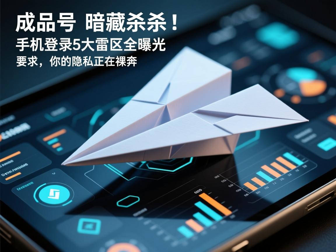 纸飞机成品号暗藏杀机！手机登录5大雷区全曝光，你的隐私正在裸奔