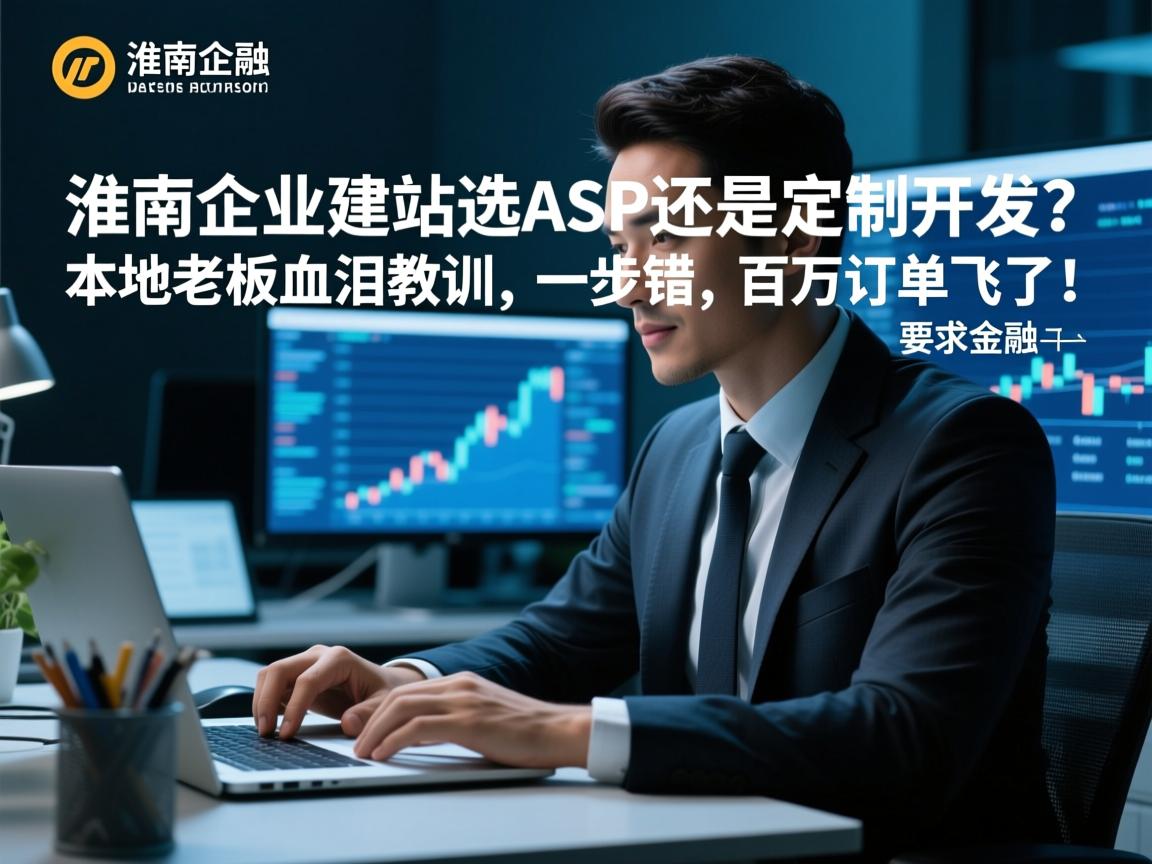 淮南企业建站选ASP还是定制开发?本地老板血泪教训,一步错,百万订单飞了!