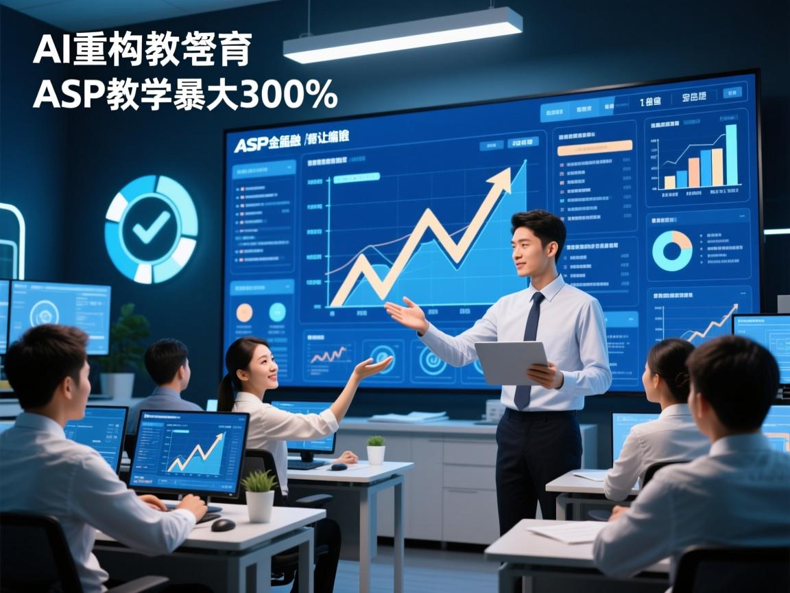 AI重构教育,ASP教学平台如何让编程课点击率暴涨300%