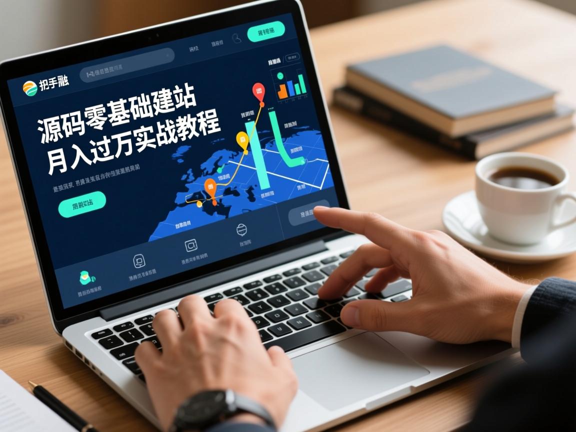 手把手教你用导航网站源码零基础建站，月入过万实战教程