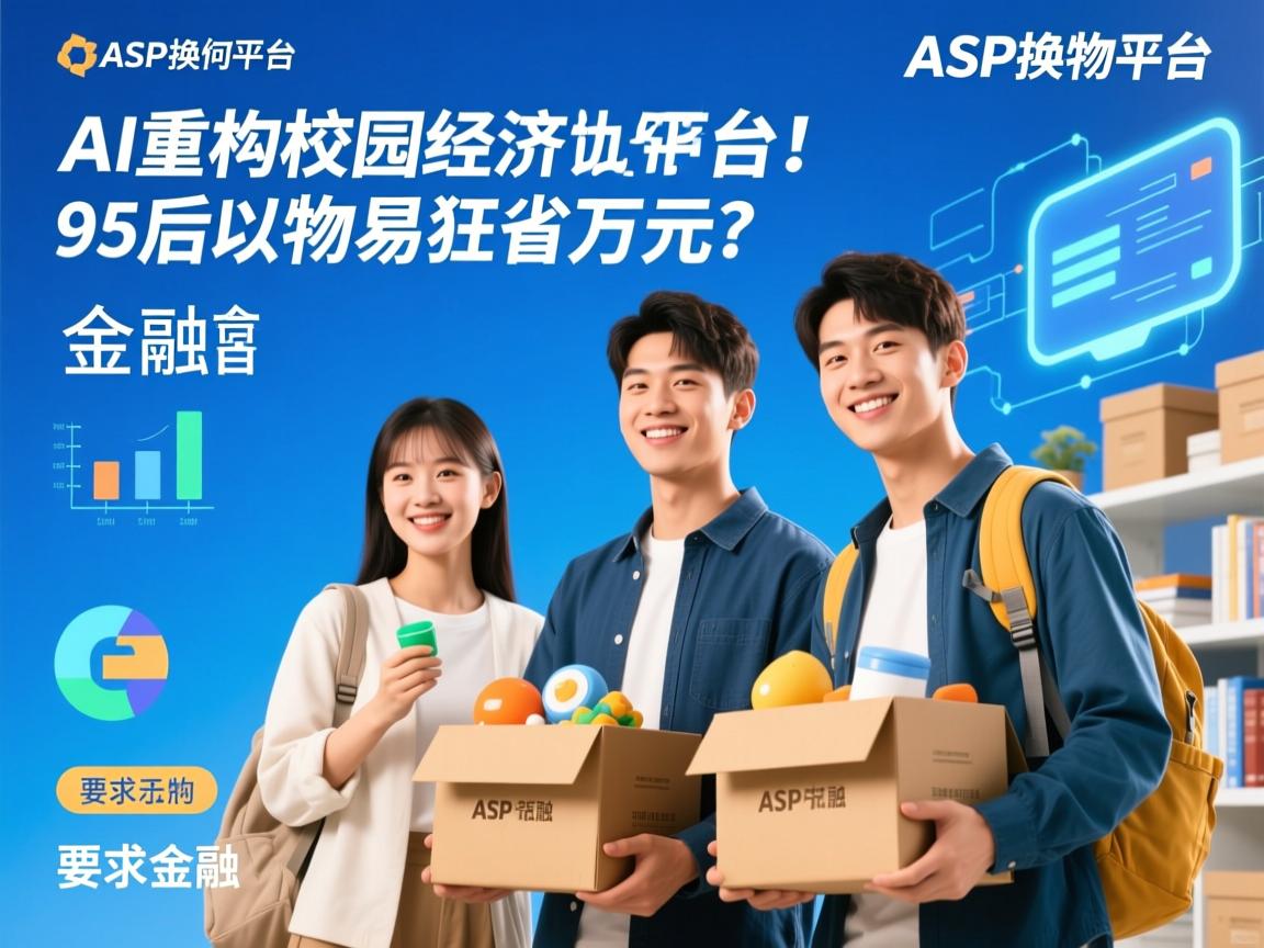 AI重构校园经济!ASP换物平台如何让95后以物易物狂省万元?