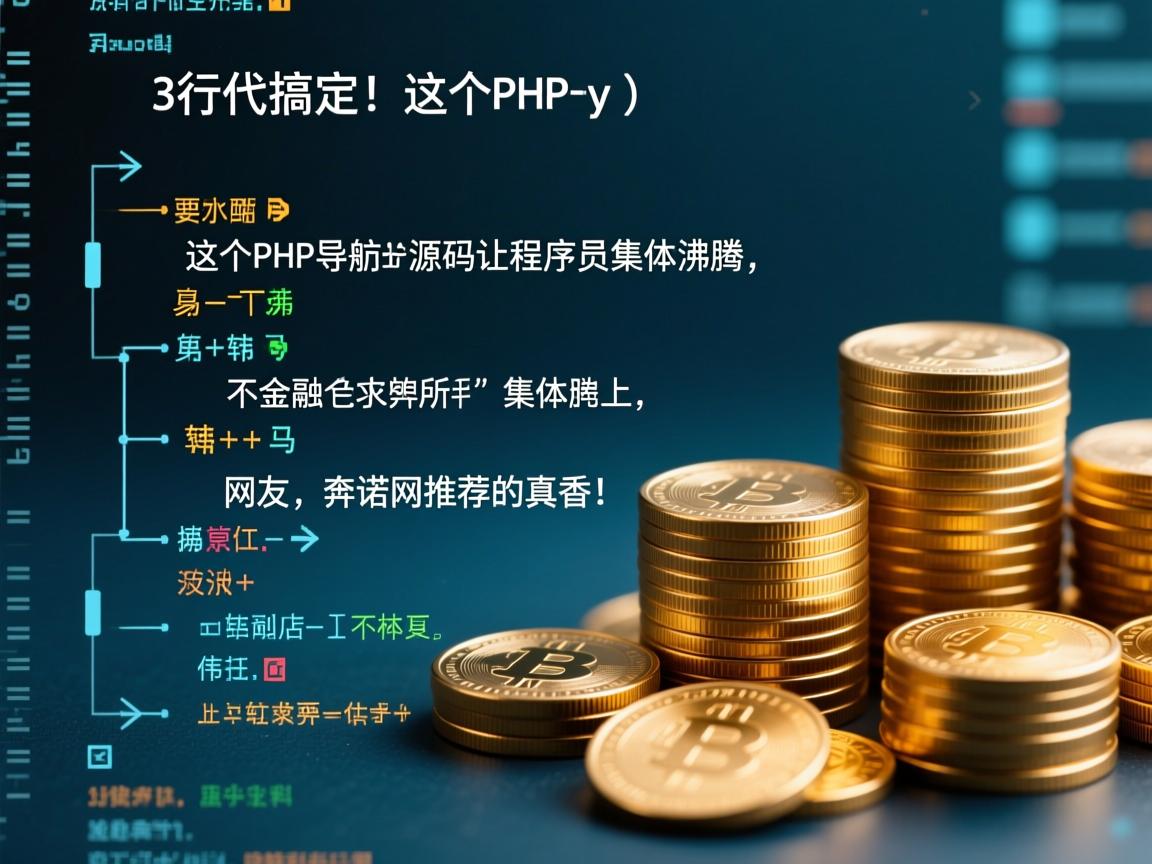 3行代码搞定!这个PHP导航源码让程序员集体沸腾,网友,奔诺网推荐的真香!