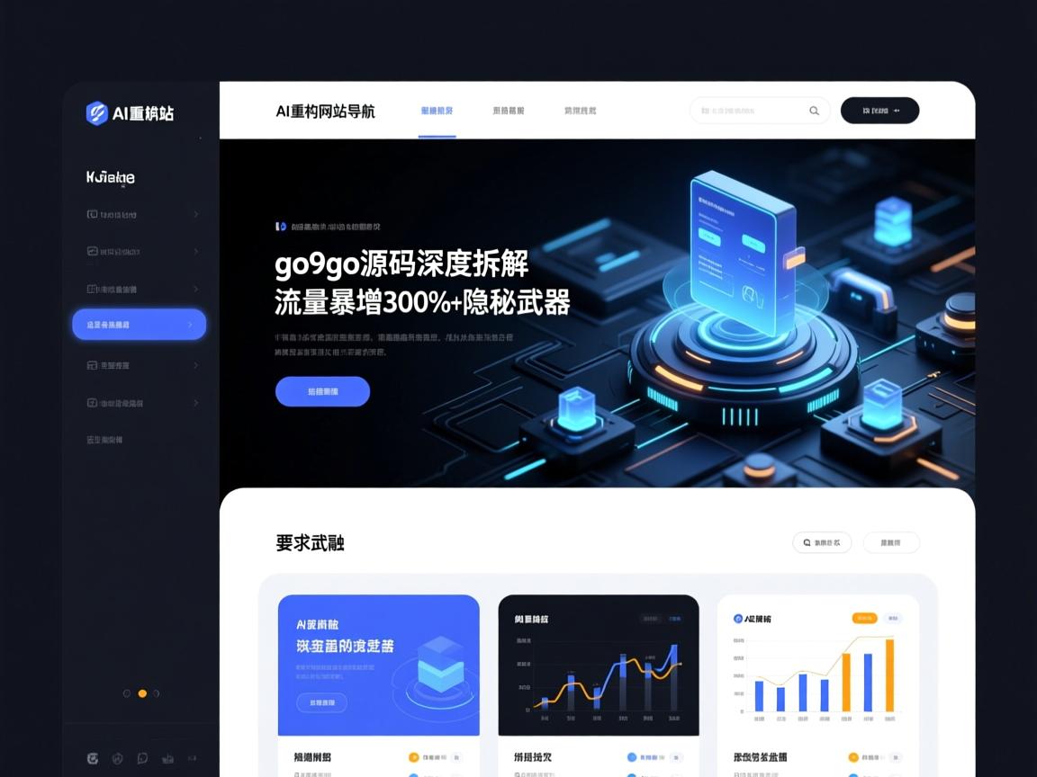 AI重构网站导航!go9go源码深度拆解,流量暴增300%的隐秘武器