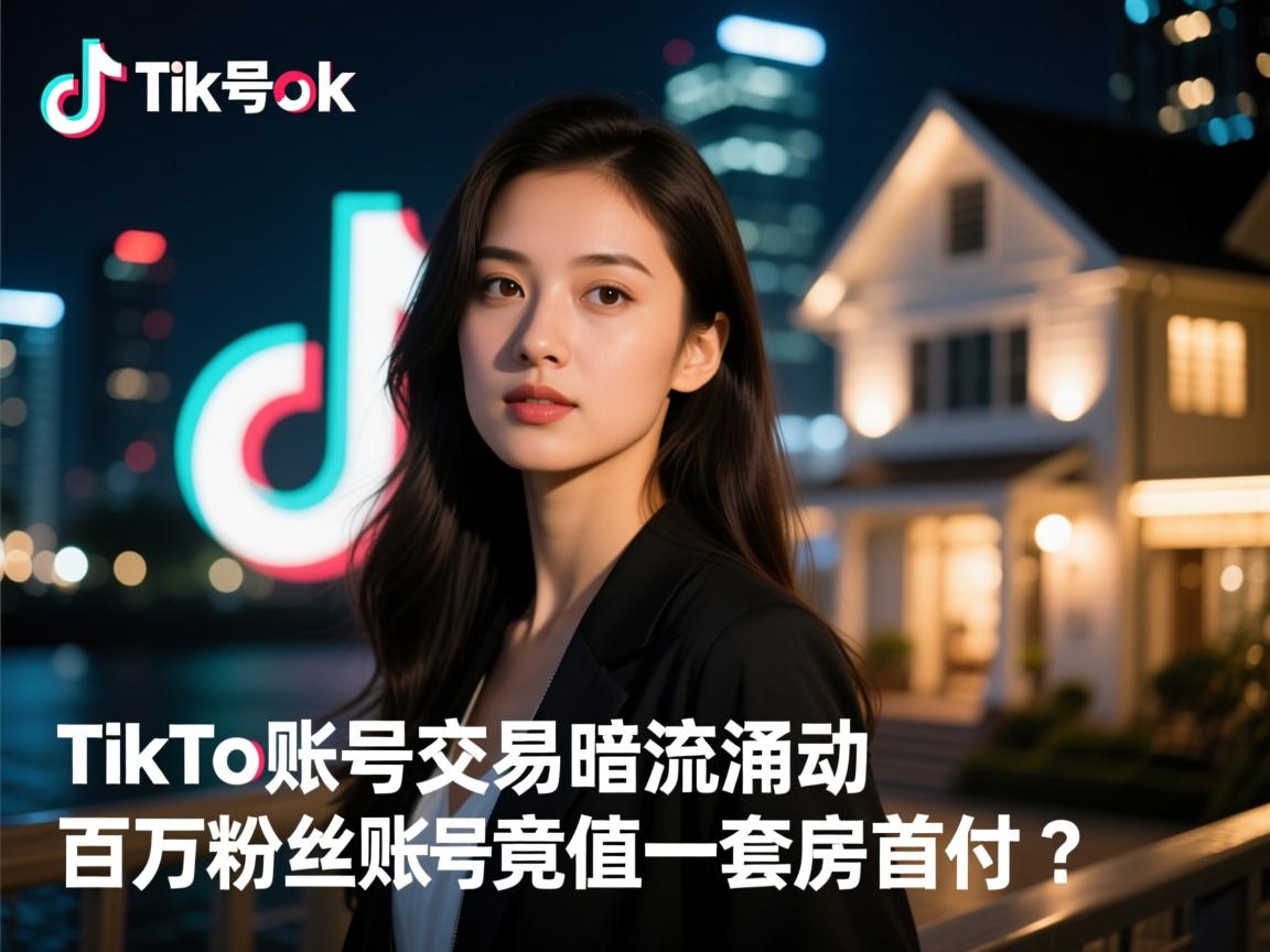 TikTok账号交易暗流涌动,百万粉丝账号竟值一套房首付?