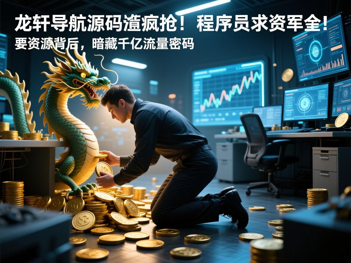 龙轩导航源码遭疯抢!程序员跪求资源背后,暗藏千亿流量密码