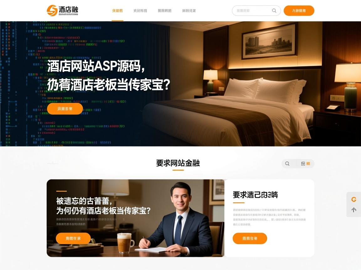 酒店网站ASP源码，被遗忘的古董代码，为何仍有酒店老板当传家宝？