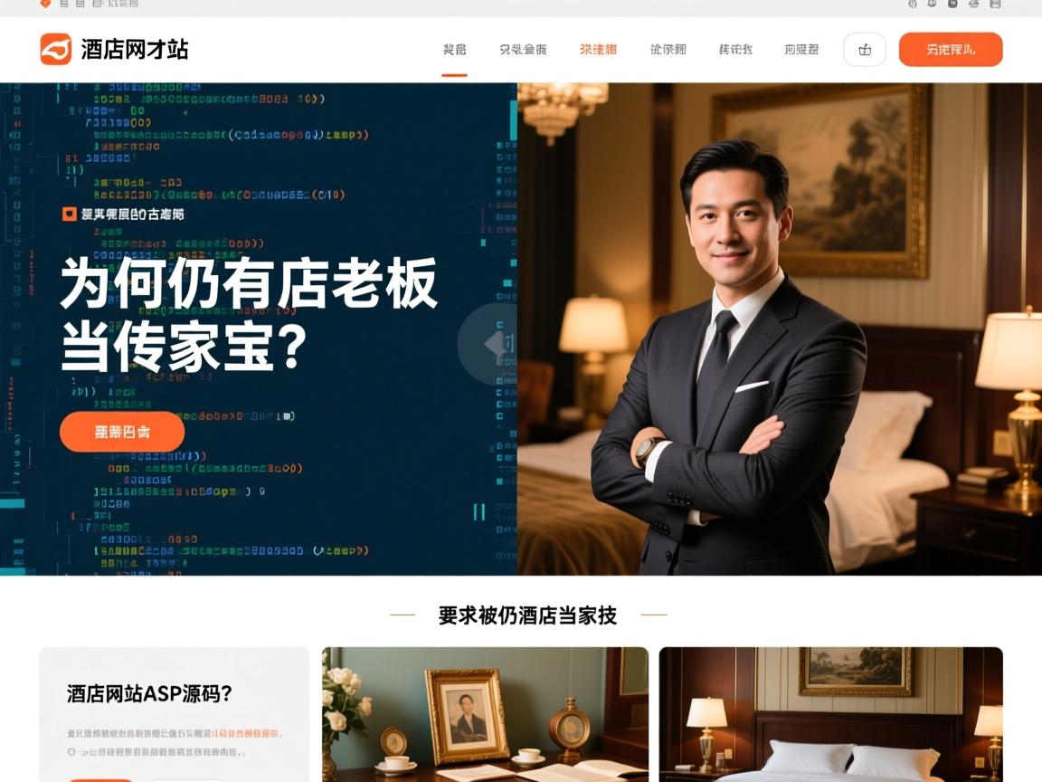 酒店网站ASP源码,被遗忘的古董代码,为何仍有酒店老板当传家宝?