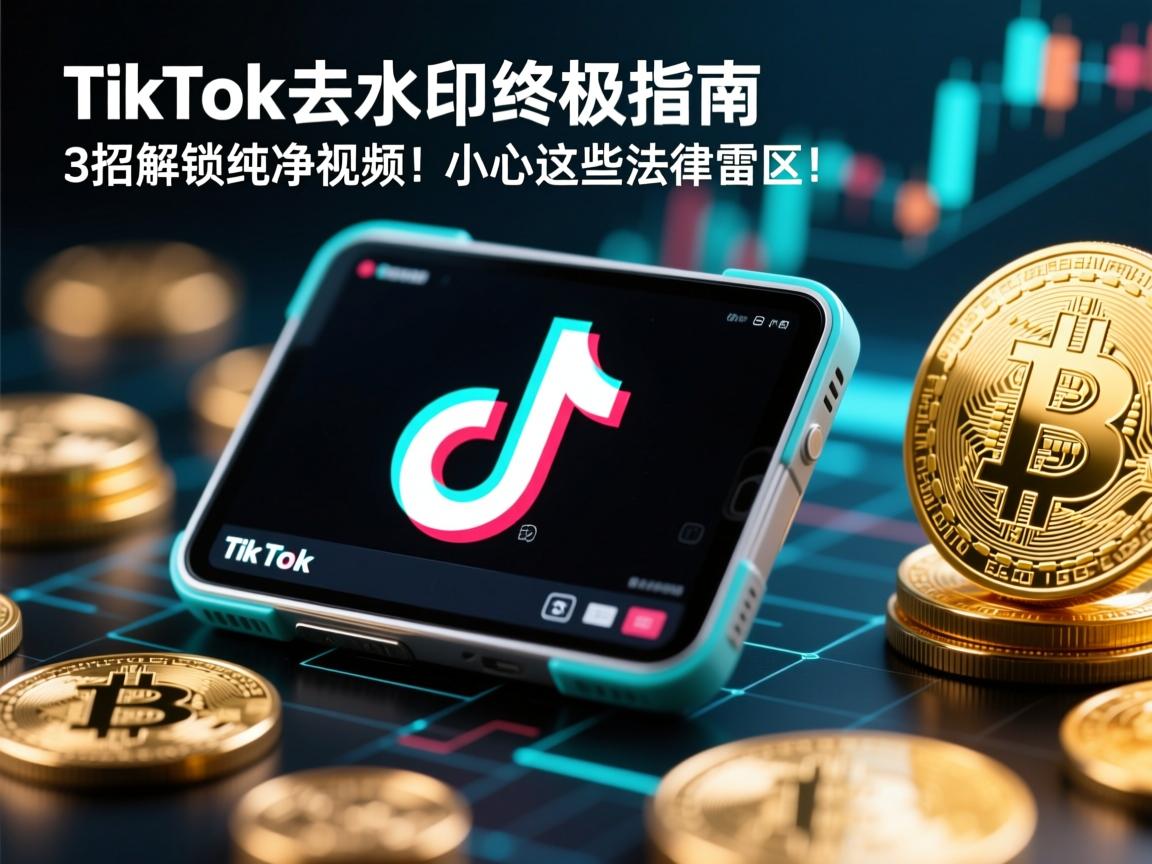 TikTok去水印终极指南,3招解锁纯净视频,小心这些法律雷区!
