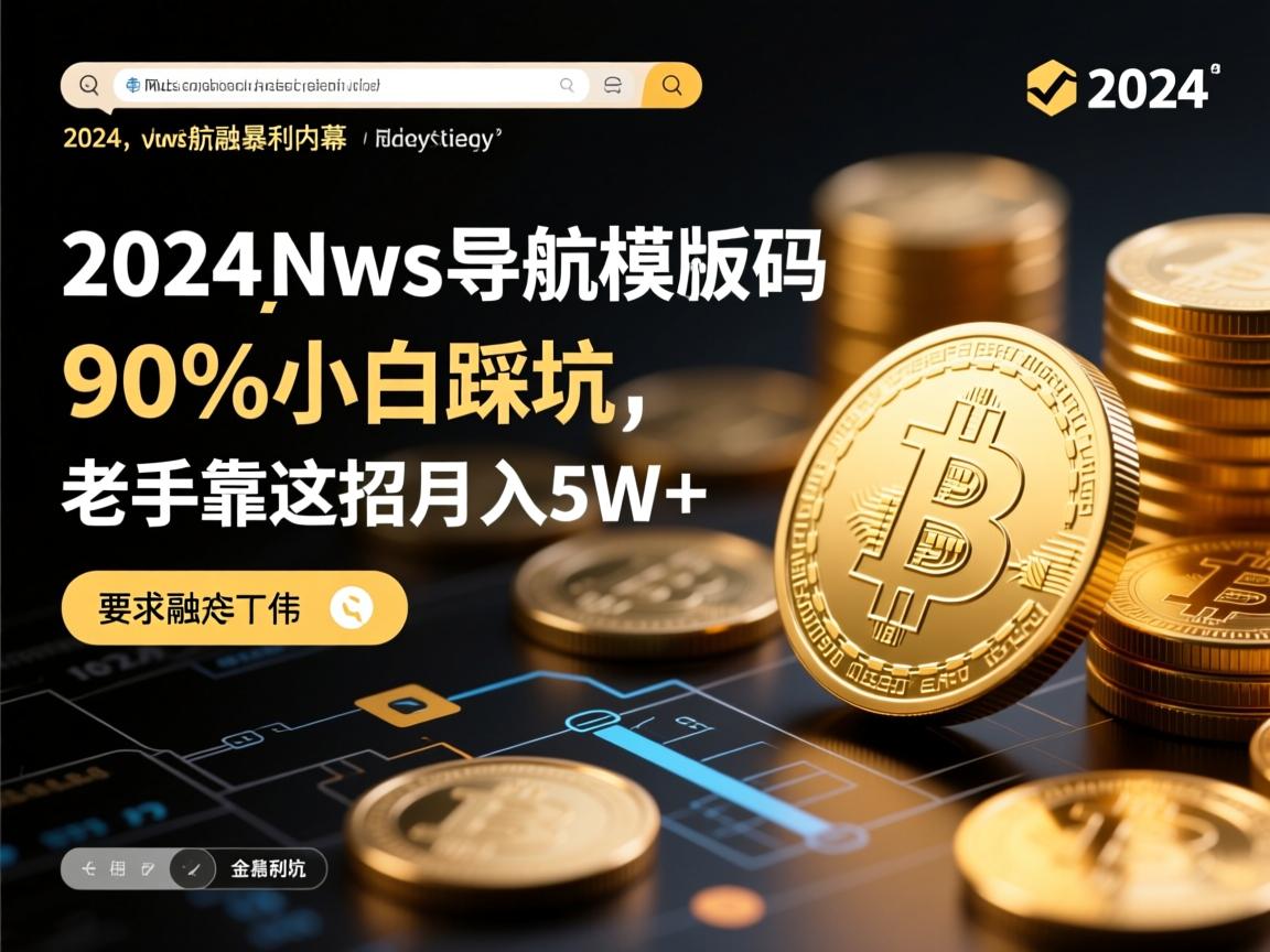 2024网址导航模板源码暴利内幕,90%小白踩坑,老手靠这招月入5W+