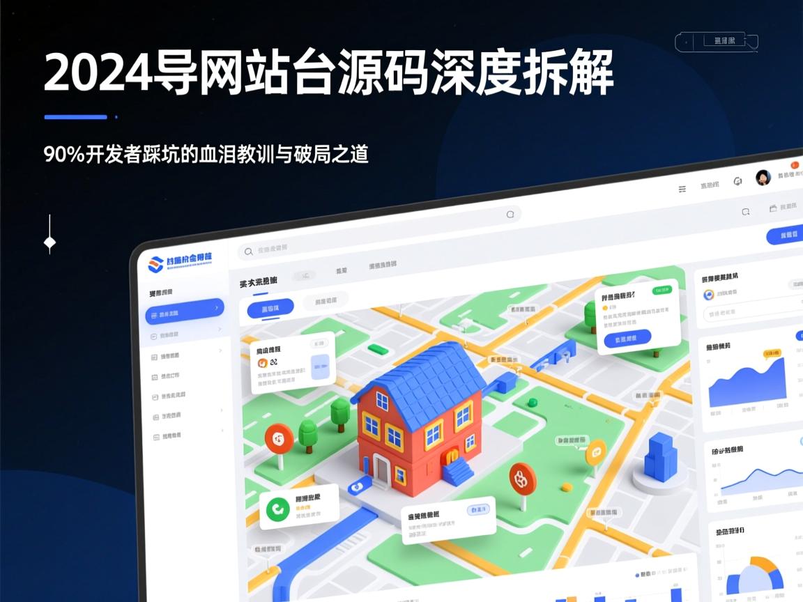 2024导航网站后台源码深度拆解,90%开发者踩坑的血泪教训与破局之道