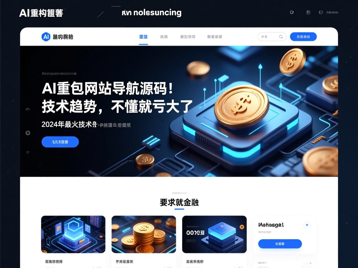 AI重构网站导航源码！2024年最火技术趋势，不懂就亏大了