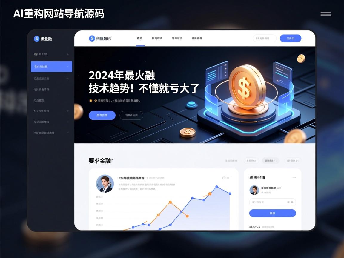 AI重构网站导航源码!2024年最火技术趋势,不懂就亏大了