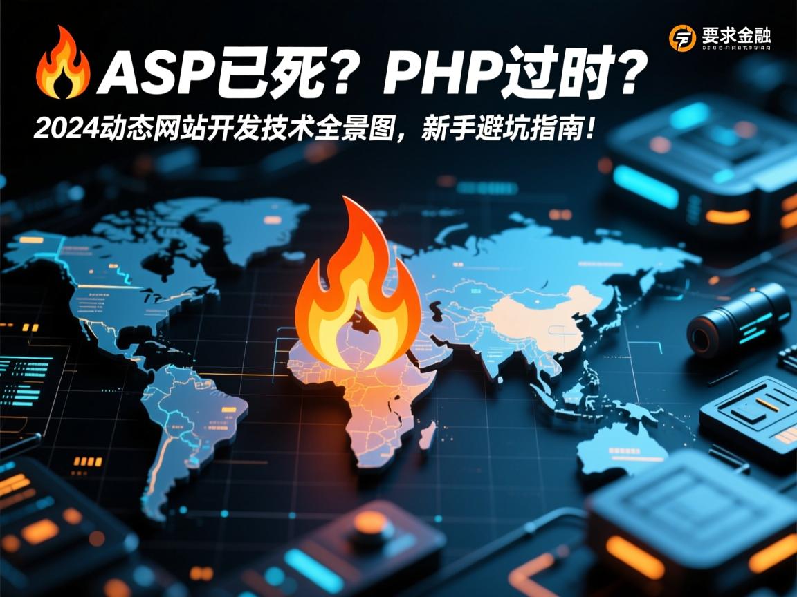 🔥ASP已死？PHP过时？2024动态网站开发技术全景图，新手避坑指南！