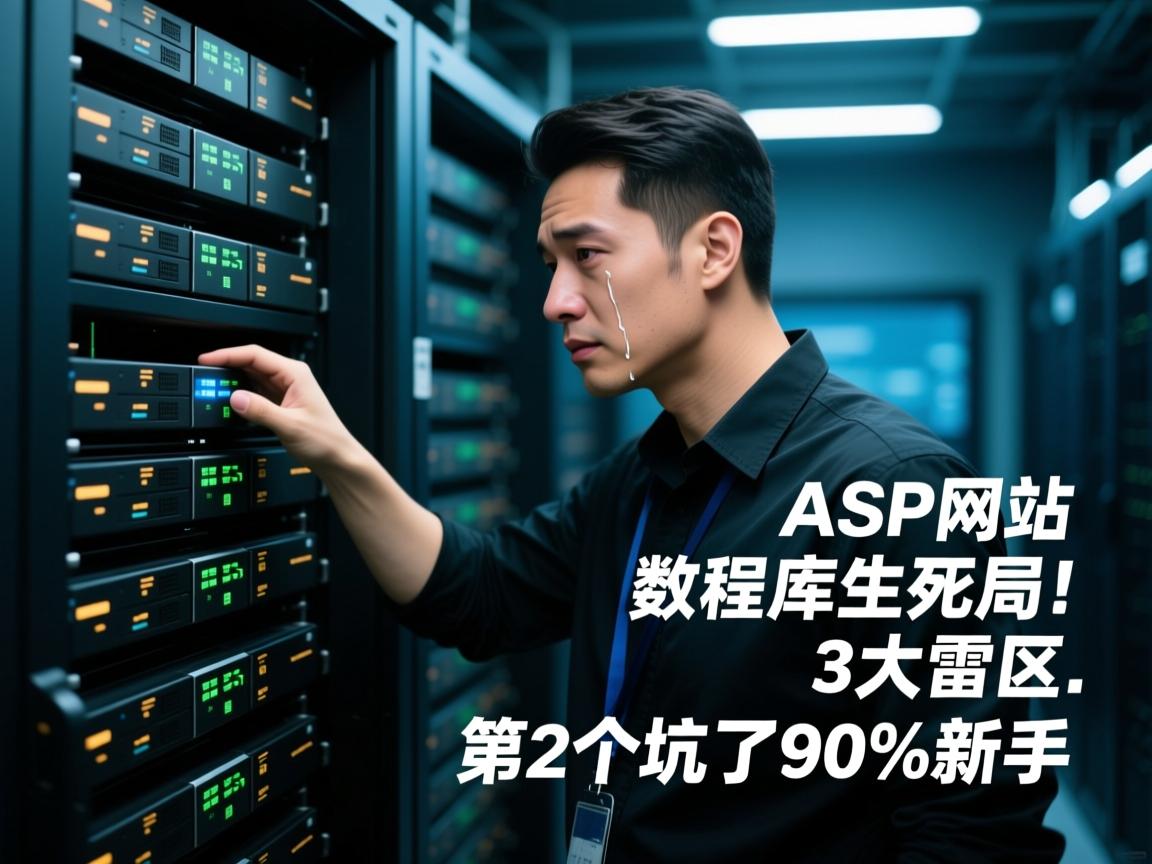 ASP网站数据库生死局!老程序员含泪总结3大雷区,第2个坑了90%新手
