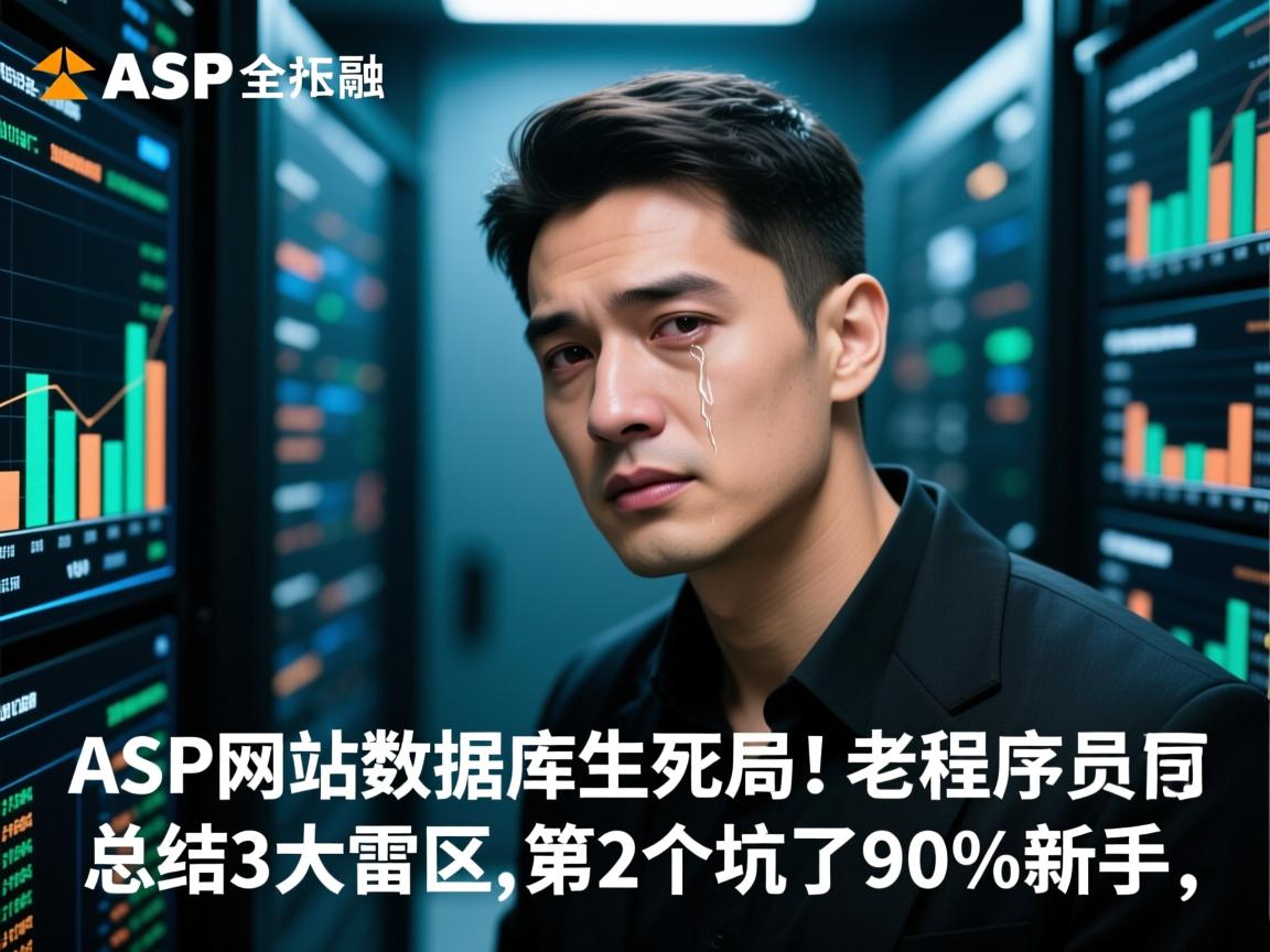 ASP网站数据库生死局!老程序员含泪总结3大雷区,第2个坑了90%新手