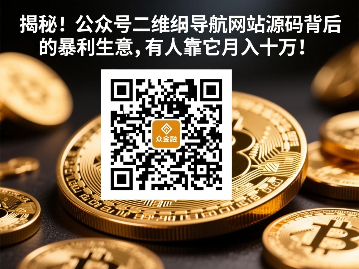 揭秘!公众号二维码导航网站源码背后的暴利生意,有人靠它月入十万!