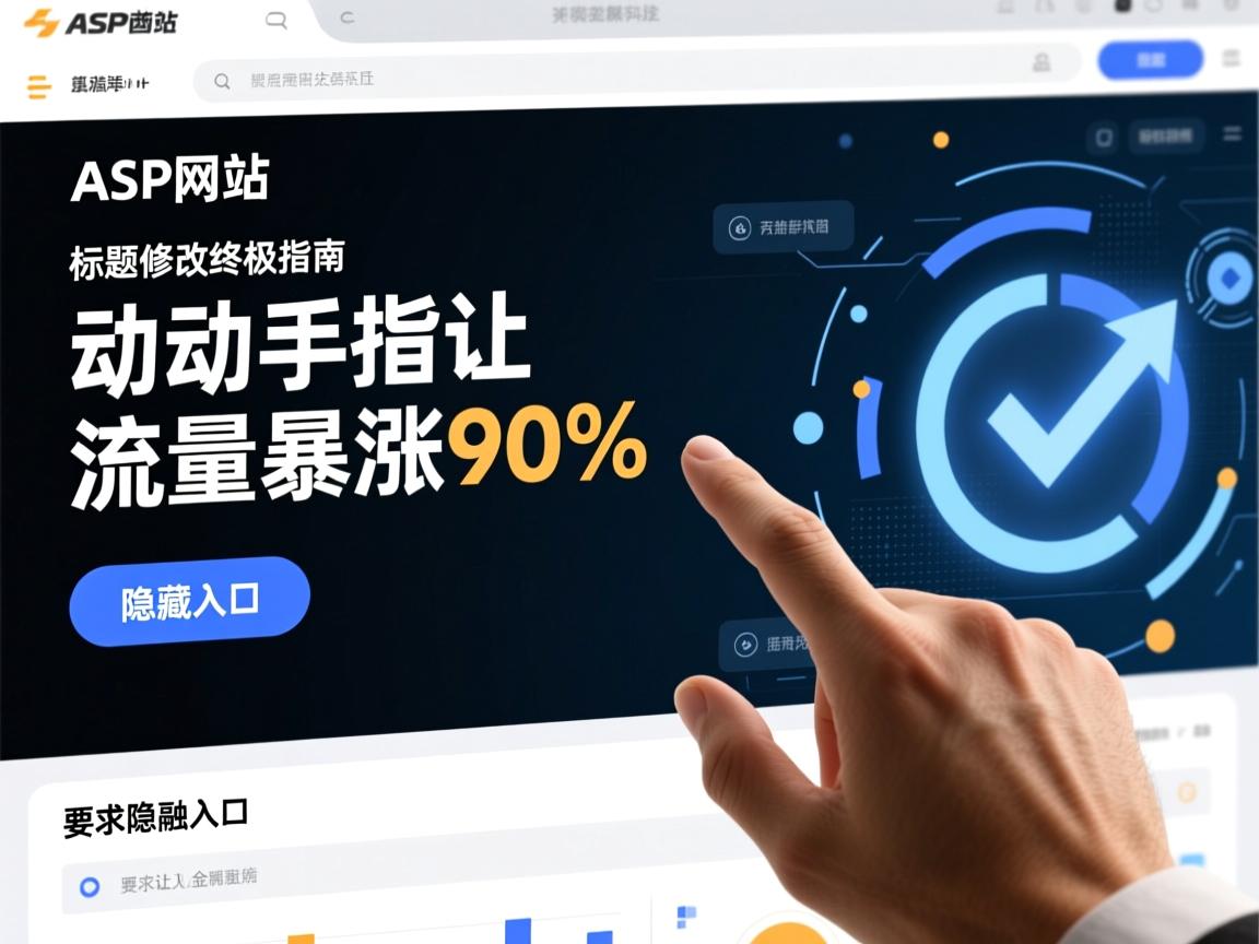 ASP网站标题修改终极指南,动动手指让流量暴涨90%的隐藏入口