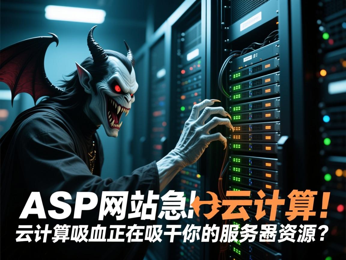 ASP网站告急!云计算吸血鬼正在吸干你的服务器资源?