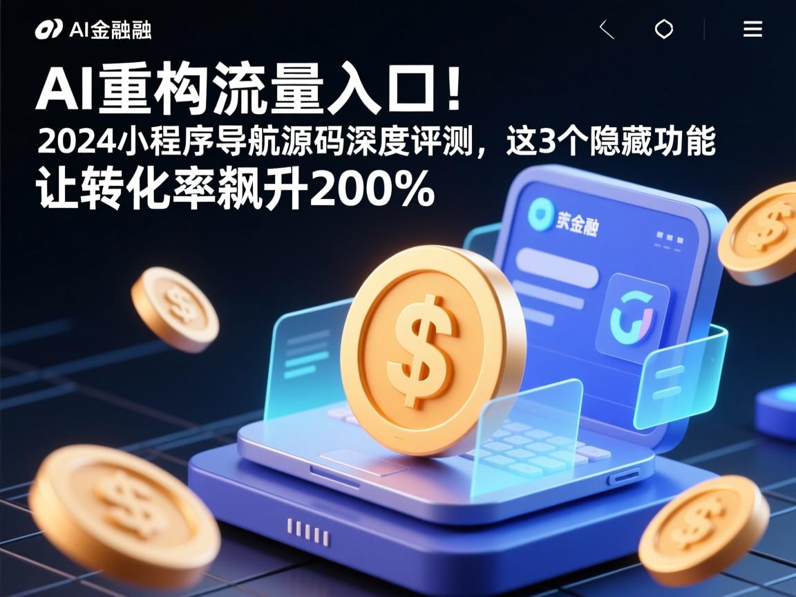 AI重构流量入口!2024小程序导航源码深度评测,这3个隐藏功能让转化率飙升200%