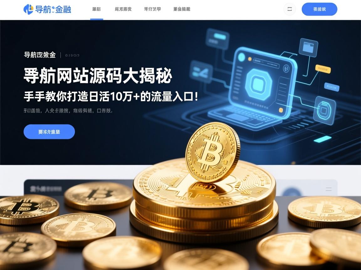 导航网站源码大揭秘,手把手教你打造日活10万+的流量入口!