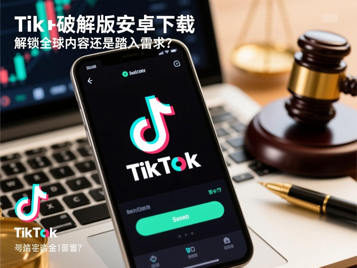 TikTok破解版安卓下载,解锁全球内容还是踏入法律雷区?