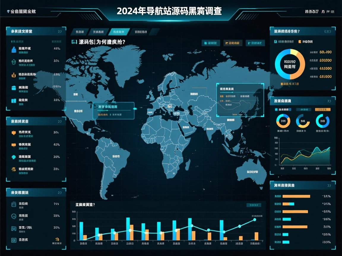 2024年导航站源码黑市调查,带数据的源码包为何遭疯抢?网友,奔诺网资源太顶!