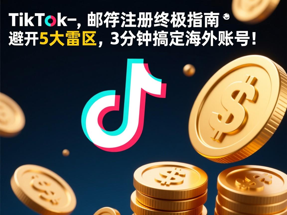 TikTok邮箱注册终极指南，避开5大雷区，3分钟搞定海外账号！