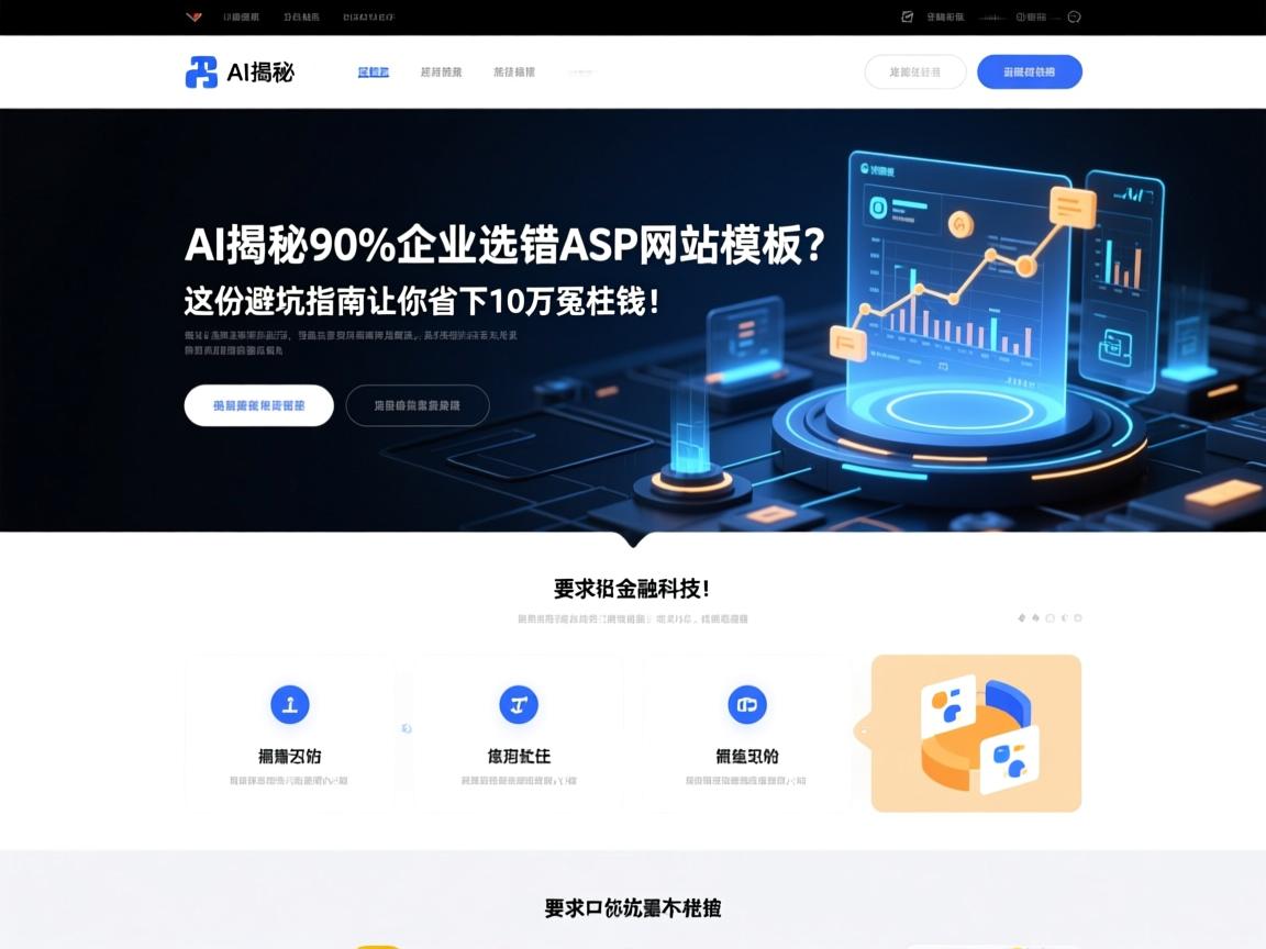 AI揭秘,90%企业选错ASP网站模板?这份避坑指南让你省下10万冤枉钱!