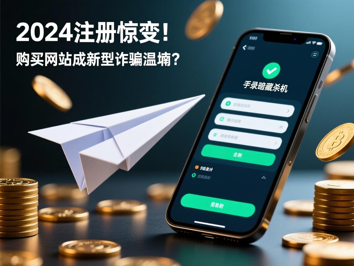 2024纸飞机注册惊变！手机登录暗藏杀机，购买网站成新型诈骗温床？