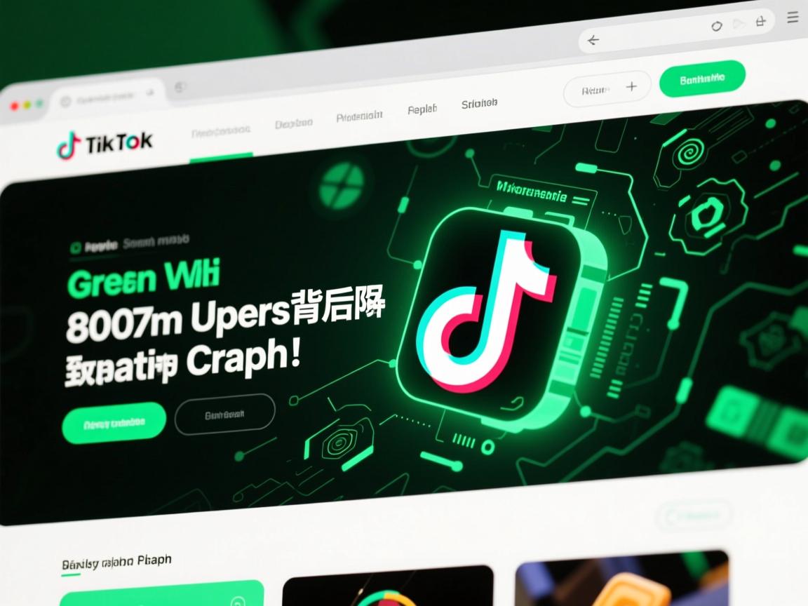 TikTok绿色版网站,800万用户背后的致命陷阱!