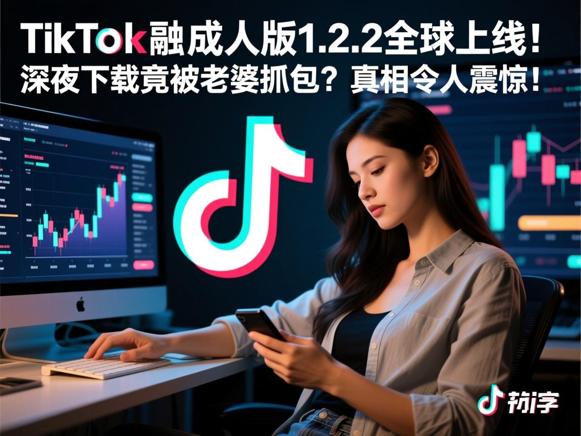 TikTok成人专版1.2.2全球上线!深夜下载竟被老婆抓包?真相令人震惊!