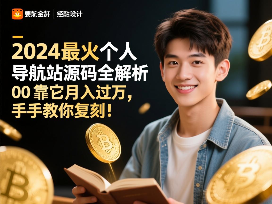 2024最火个人导航站源码全解析,00后靠它月入过万,手把手教你复刻!