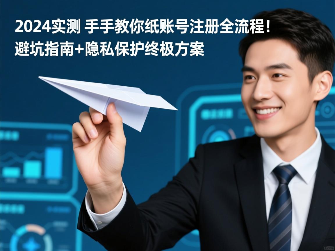 2024实测，手把手教你纸飞机账号注册全流程！避坑指南+隐私保护终极方案
