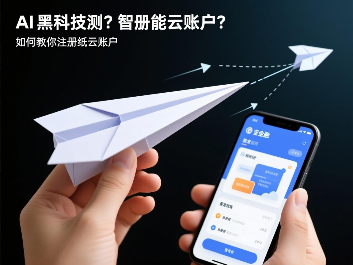 AI折纸黑科技实测，一张纸如何飞出智能航线？手把手教你注册纸飞机云账户