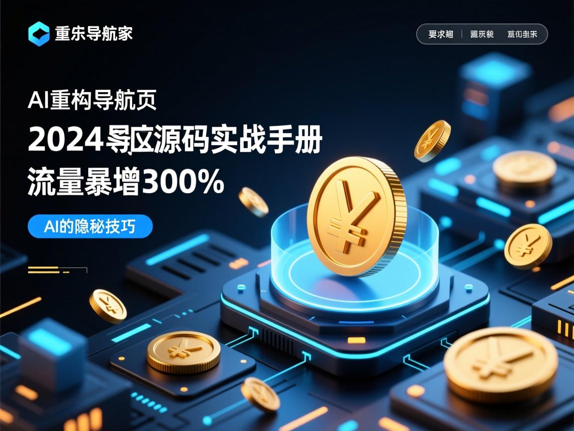 AI重构导航页!2024图文导航源码实战手册,流量暴增300%的隐秘技巧