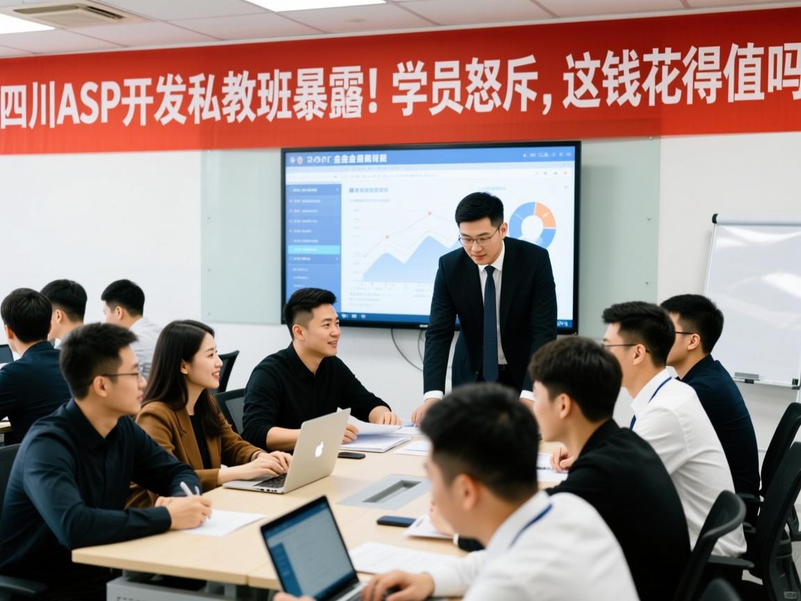 四川ASP开发私教班暴雷!学员怒斥,这钱花得值吗?