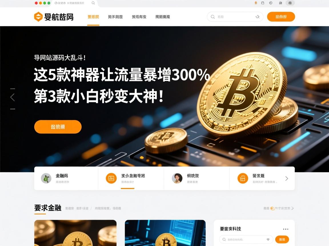 导航网站源码大乱斗!这5款神器让流量暴增300%第3款小白秒变大神!