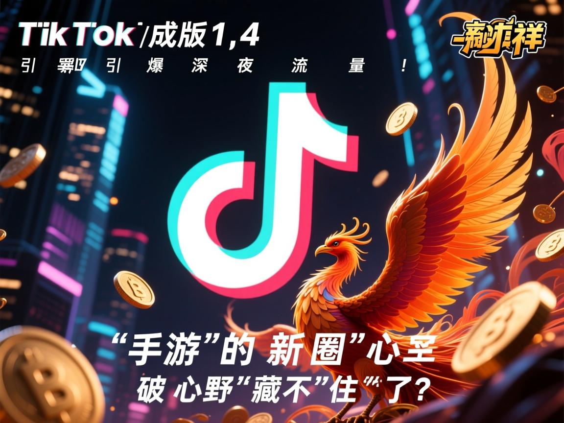 TikTok成年版1.4引爆深夜流量!新凤祥手游的破圈野心藏不住了?