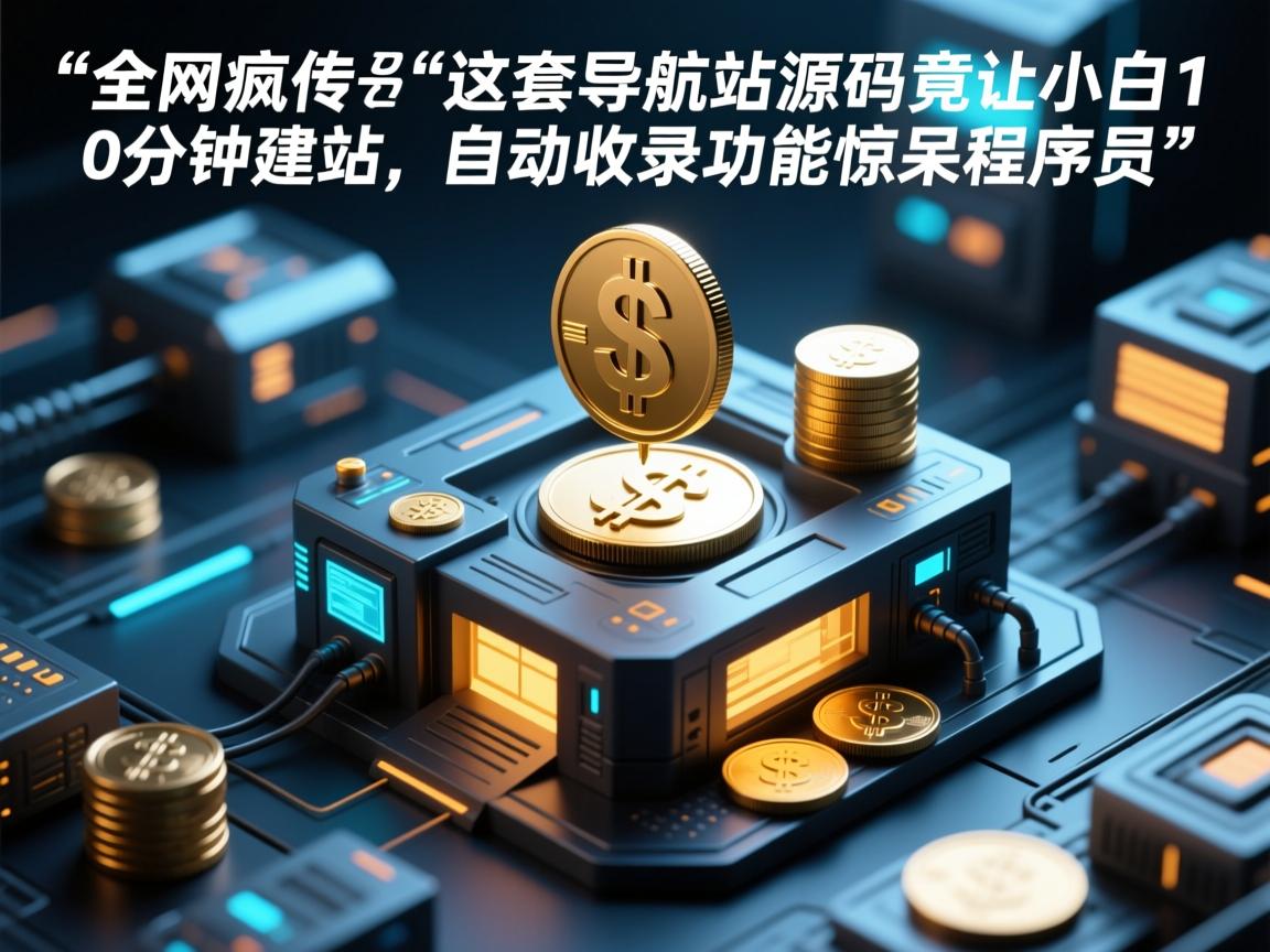 全网疯传！这套导航站源码竟让小白10分钟建站，自动收录功能惊呆程序员