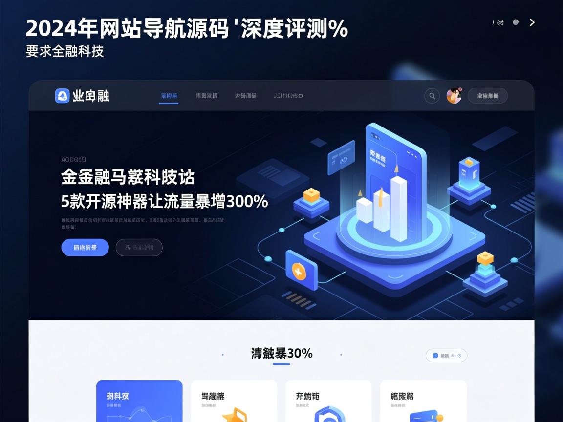 2024年网站导航源码深度评测，这5款开源神器让流量暴增300%