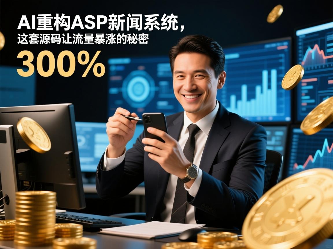 AI重构ASP新闻系统！老站长亲测，这套源码让流量暴涨300%的秘密