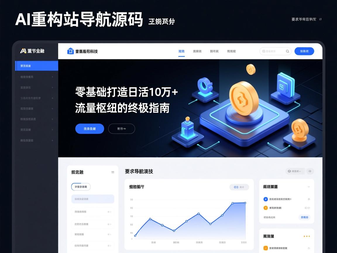 AI重构整站导航源码,零基础打造日活10万+流量枢纽的终极指南